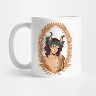 Dionysus Olympian God Greek Mythology Wreath Style Mug